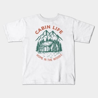 Cabin Life Kids T-Shirt